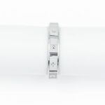 Squareline Minimalist Silver Band Ring