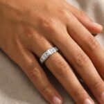 Squareline Minimalist Silver Band Ring - Image 2