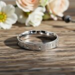 Squareline Minimalist Silver Band Ring - Image 4