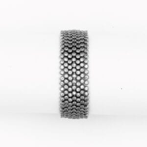 Diamond Finishing Silver Bracelet