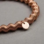 Rose Gold Finish Italian Bracelet - Image 3