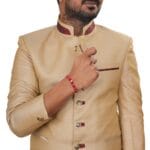 Ganesha Silver Charm Rakhi with Red Thread - Image 5