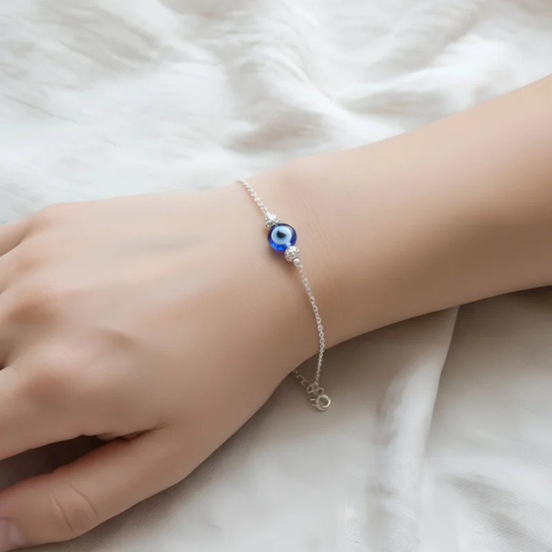 Silver Bead Bracelet