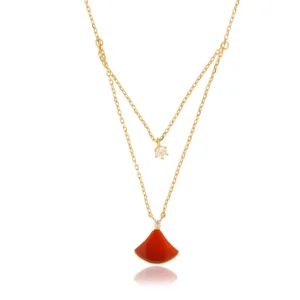 Dual Grace Layered Pendant Necklace