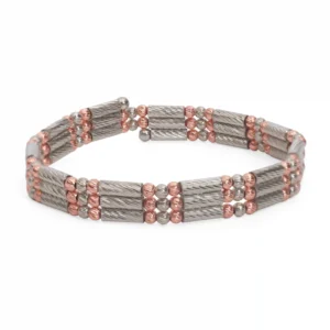 Rose Gold Beaded Bracelet