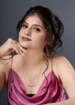 Rose Gold Layered Swan Necklace - Image 4