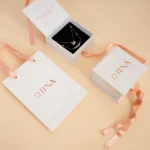 Rose Gold Layered Swan Necklace - Image 6