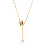 Celestial Spin Lariat Necklace - Image 2