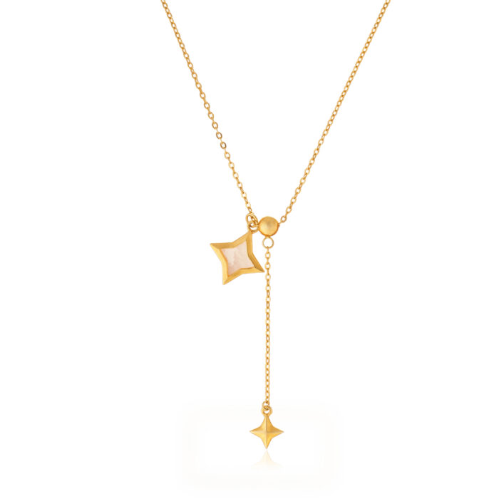 Star Lariat Necklace