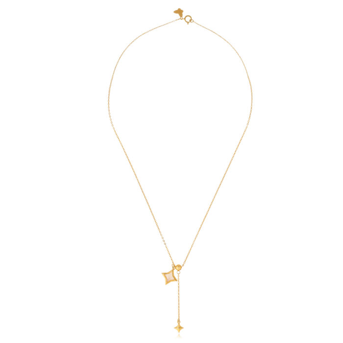 Celestial Star Lariat Necklace - Image 2