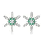 flower stud earrings