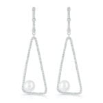 Cubic Zirconia Drop Earrings