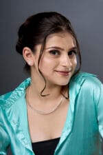 Sterling Silver Snowflake Stud Earrings with Cubic Zirconia - Image 4