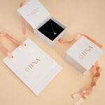 Crystal & Pearl Teardrop Pendant Necklace - Image 7