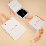 Onyx Square Pendant Necklace - Image 6