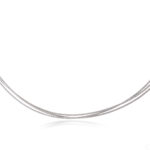 92.5 Sterling Silver Triple Strand Necklace - Image 2