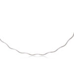 92.5 Sterling Silver Wavy Chain Necklace - Image 2