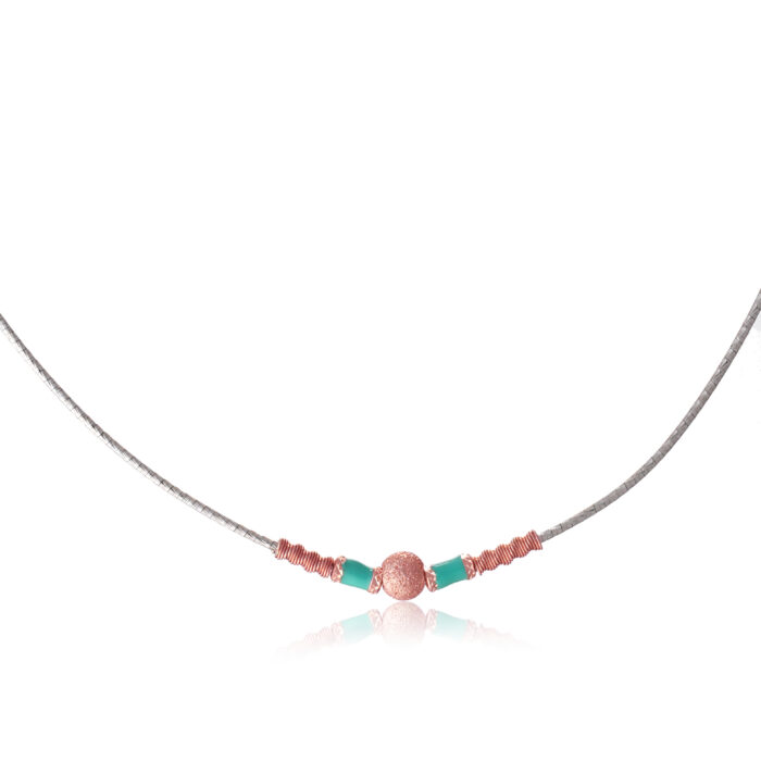 92.5 Sterling Silver Simple Elegance Necklace - Image 3