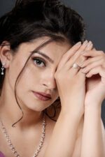 JINA 92.5 Sterling Silver Pearl and Diamond Ring - Image 2