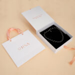 92.5 Sterling Silver Wavy Design Necklace - Image 6