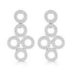 cz stone earrings​