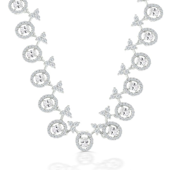 Sterling Silver Floral Jewellery Set - Image 8