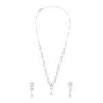 Silver Diamond Necklace