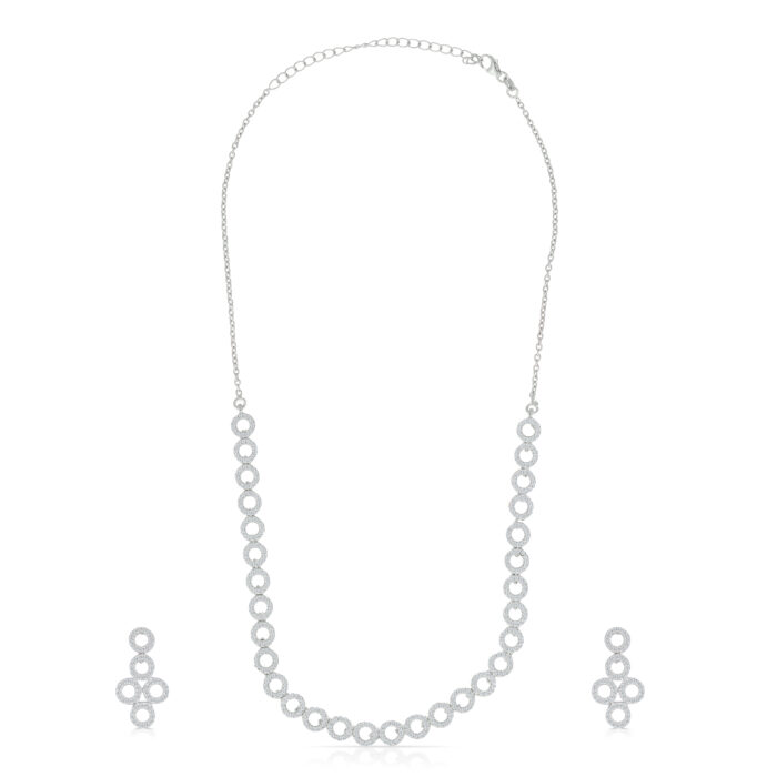 Elegant CZ jewelry set