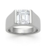 Elite Twin Shield Silver Ring