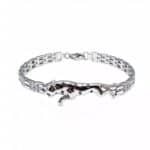 Silver Jaguar Bracelet