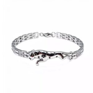 Silver Jaguar Bracelet