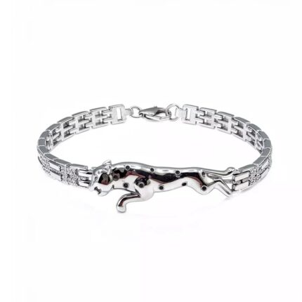 Silver Jaguar Bracelet