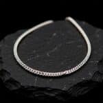 Classic 925 Sterling Silver Cuban Link Chain