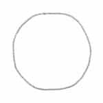 Sterling Silver Diamond Cut Curve Chain For Men - Image 3