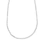Sterling Silver Diamond Cut Curve Chain For Men - Image 4