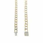 Shiny Dual Tone Silver and Rose Gold Chain - Image 5