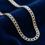 Shiny Dual Tone Silver and Rose Gold Chain