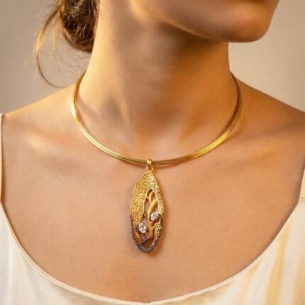 Ethereal Bloom silver set