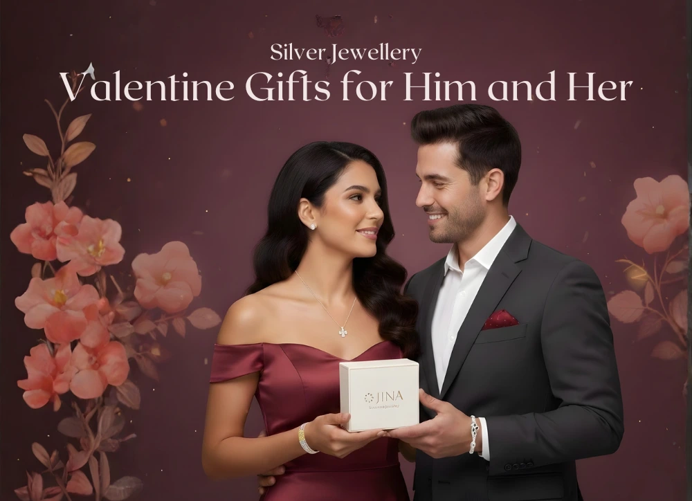 Silver jewellery Valentine Gifts for Him and Her