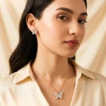 Butterfly pendant set