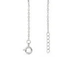 Silver Blue Evil Eye Anklet - Image 4