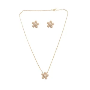 Blossom Spark Silver Pendant Set