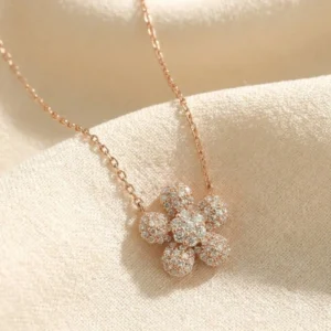 Blossom Spark Silver Pendant