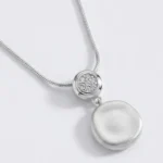 Moon Glow Disc Pendant