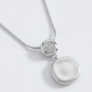 Moon Glow Disc Pendant