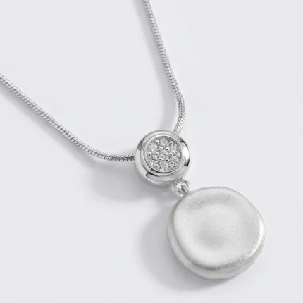 Moon Glow Disc Pendant