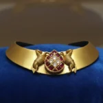 Royal Twin Horse Necklace