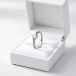 Silver Solitaire Ring with CZ