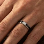 Black Silver Ring