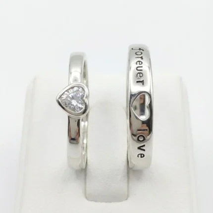 Forever Love Silver Ring
